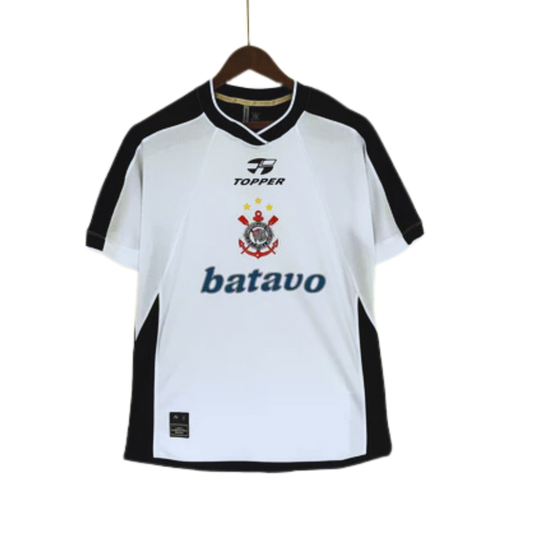 Camisa Corinthians Retro Home 2000 Torcedor